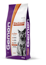 Gemon Cat Adult Sterilised Pavo - Pienso seco para gatos adultos esterilizados - Saco de 7 kg
