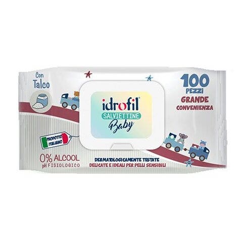Idrofil Toallitas Bebé 100 Piezas-1