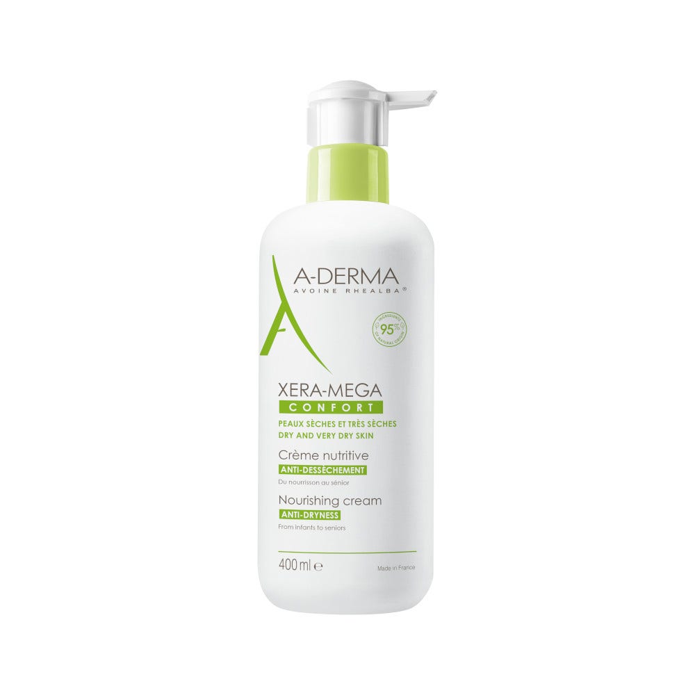 A-Derma Xera-Mega Confort Crema Nutritiva 400ml-3