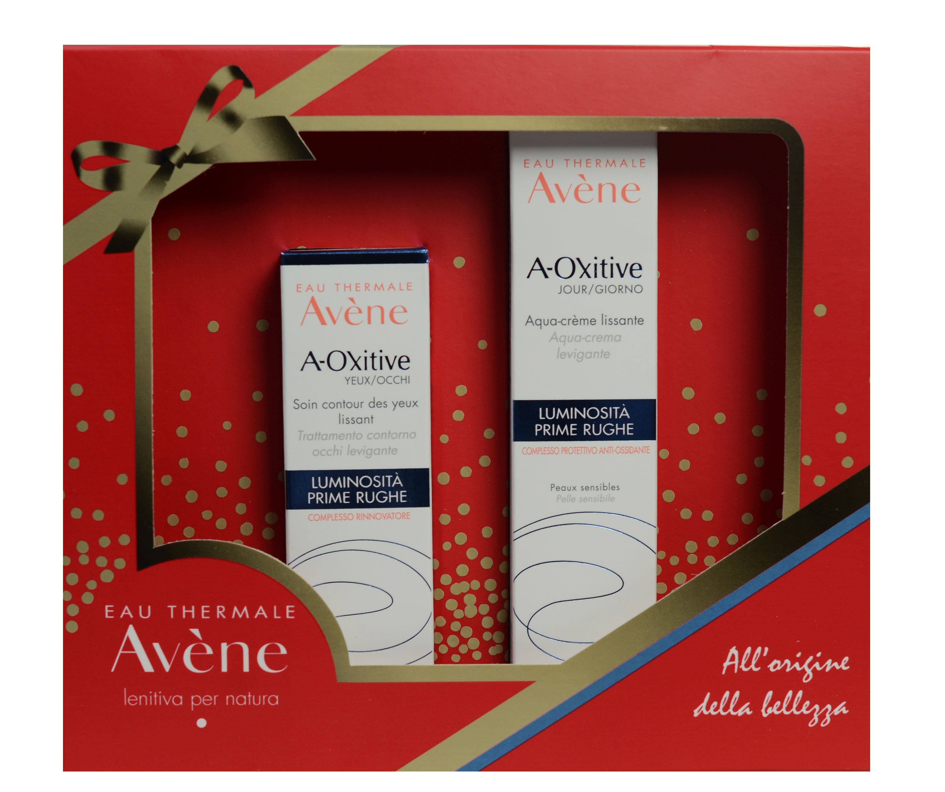 Avene Cofanetto A-Oxitive Crema Levigante 30ml+ Contorno Occhi 15ml