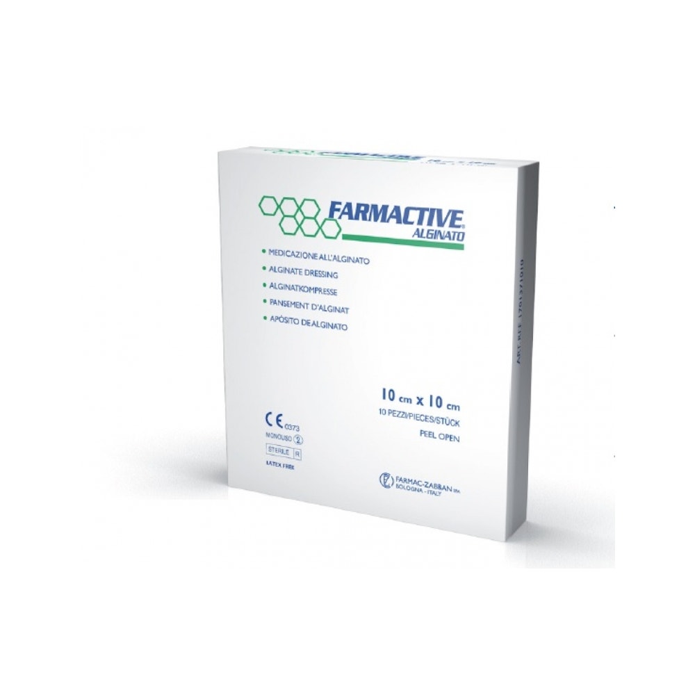 Farmactive Alginato 10x10cm 10 Piezas-3
