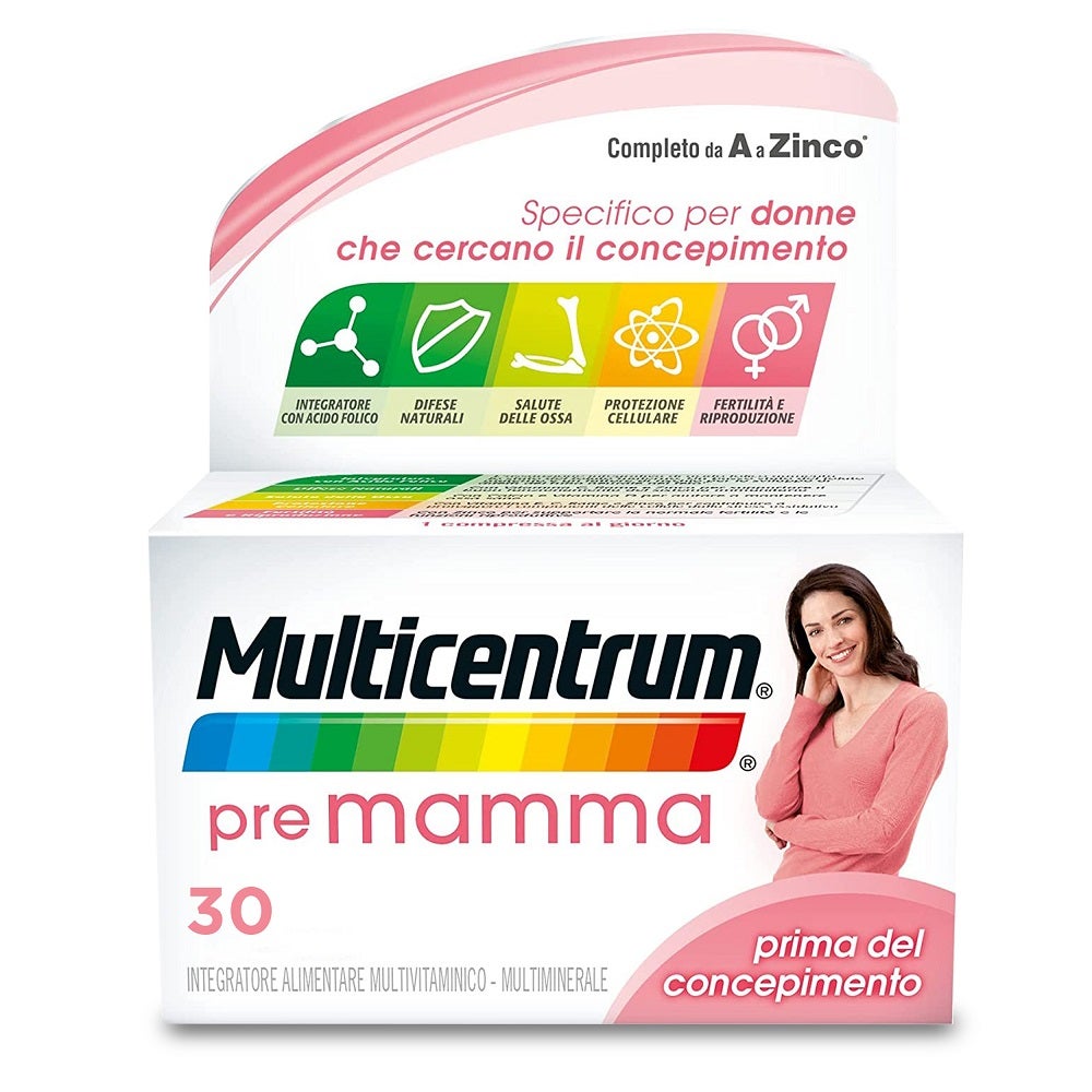 Multicentrum Pre Mamma 30 Comprimidos-9