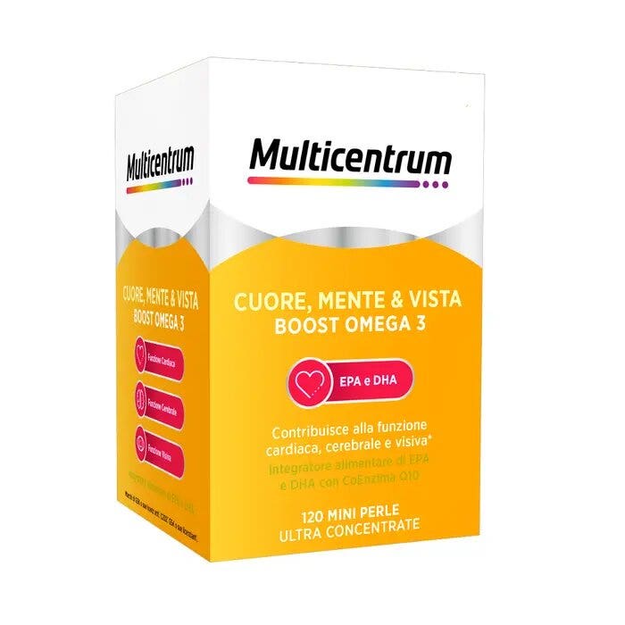 Multicentrum Corazón Mente Y Vista Boost Omega3 120 Mini Perlas-7