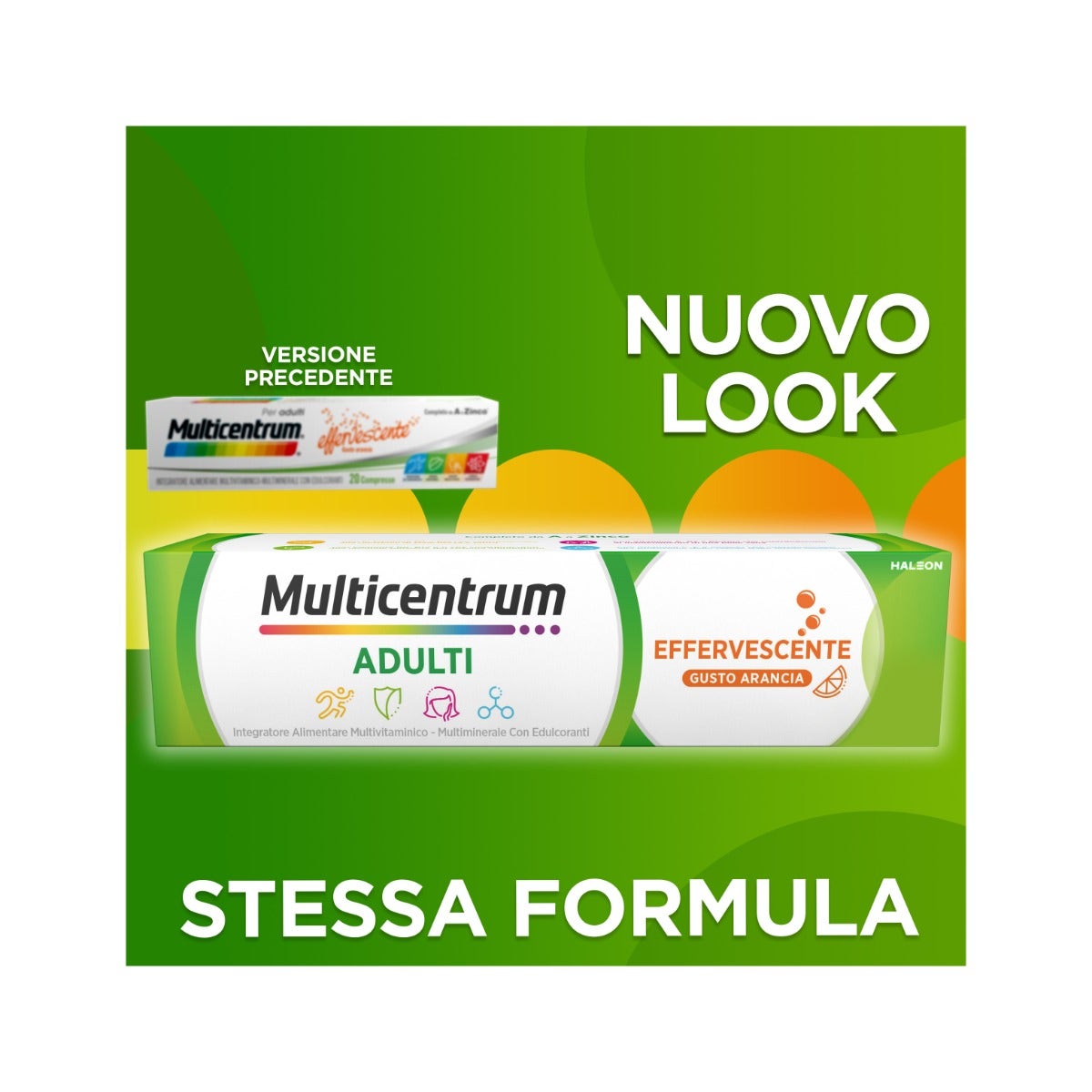 Multicentrum Adultos 20 Comprimidos Efervescentes-3