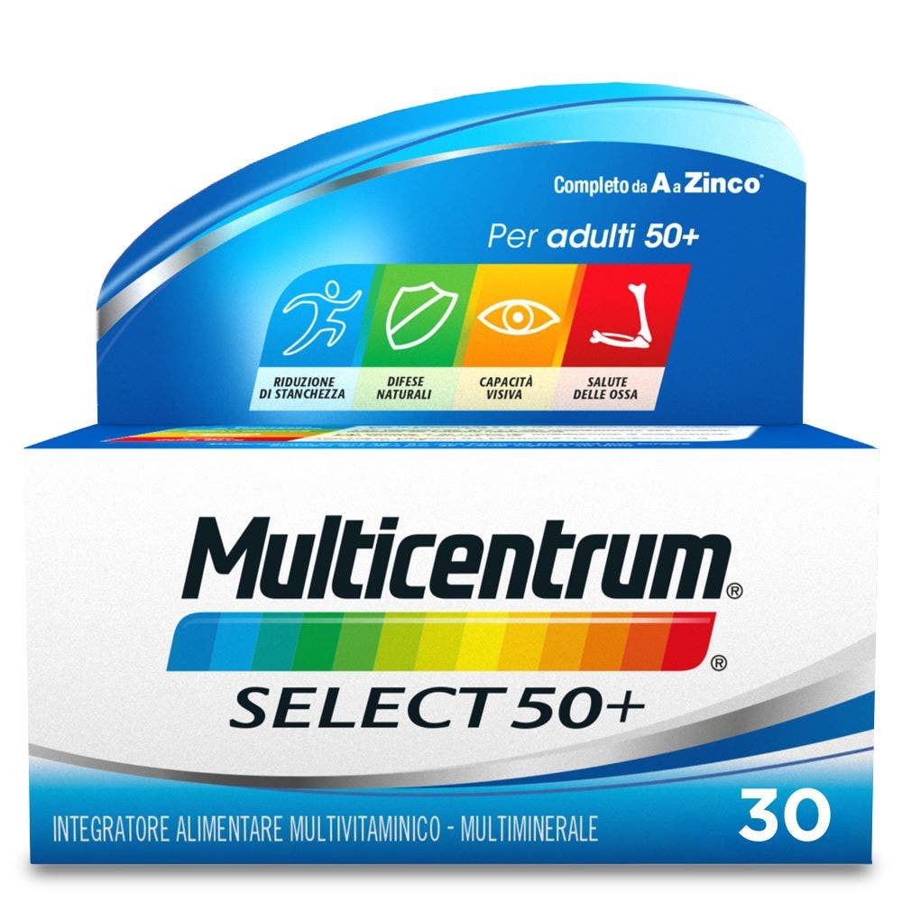 Multicentrum Select 50+ 30 Comprimidos-9
