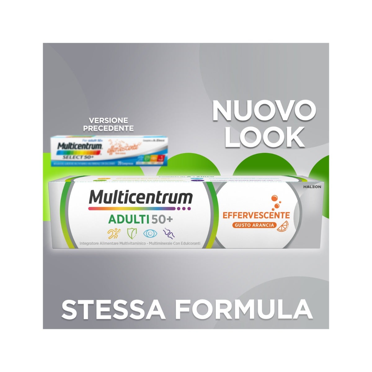 Multicentrum Select 50+ 20 Comprimidos Efervescentes-1