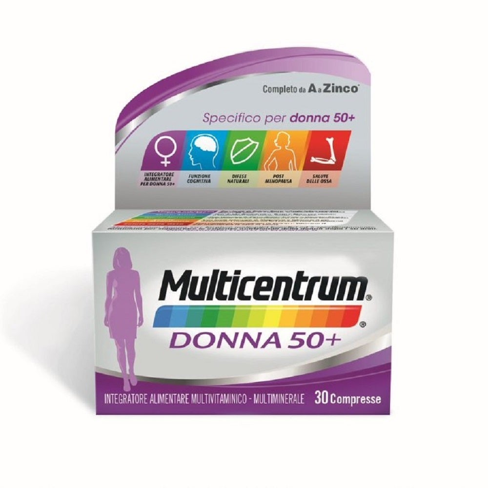 Multicentrum Mujer 50+ 30 Comprimidos-9