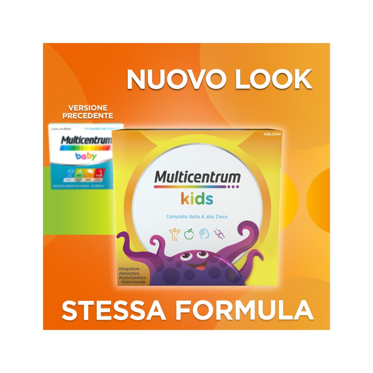 Multicentrum Baby 14 Sobres Efervescentes-2