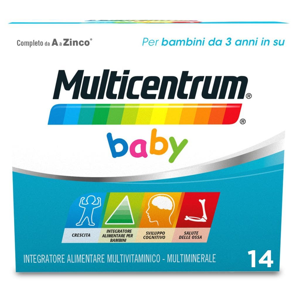 Multicentrum Baby 14 Sobres Efervescentes-8