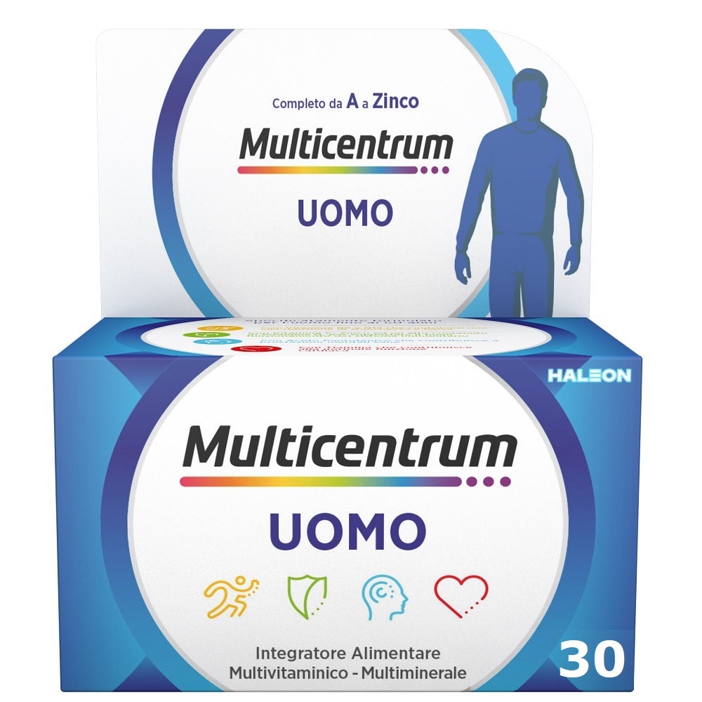 Multicentrum Hombre 30 Comprimidos-2