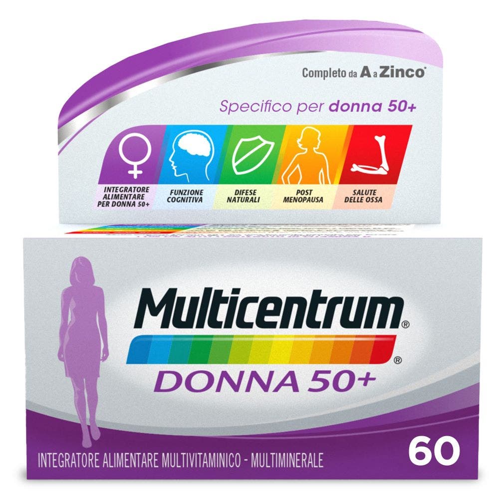Multicentrum 50+ Mujer 60 Comprimidos-9