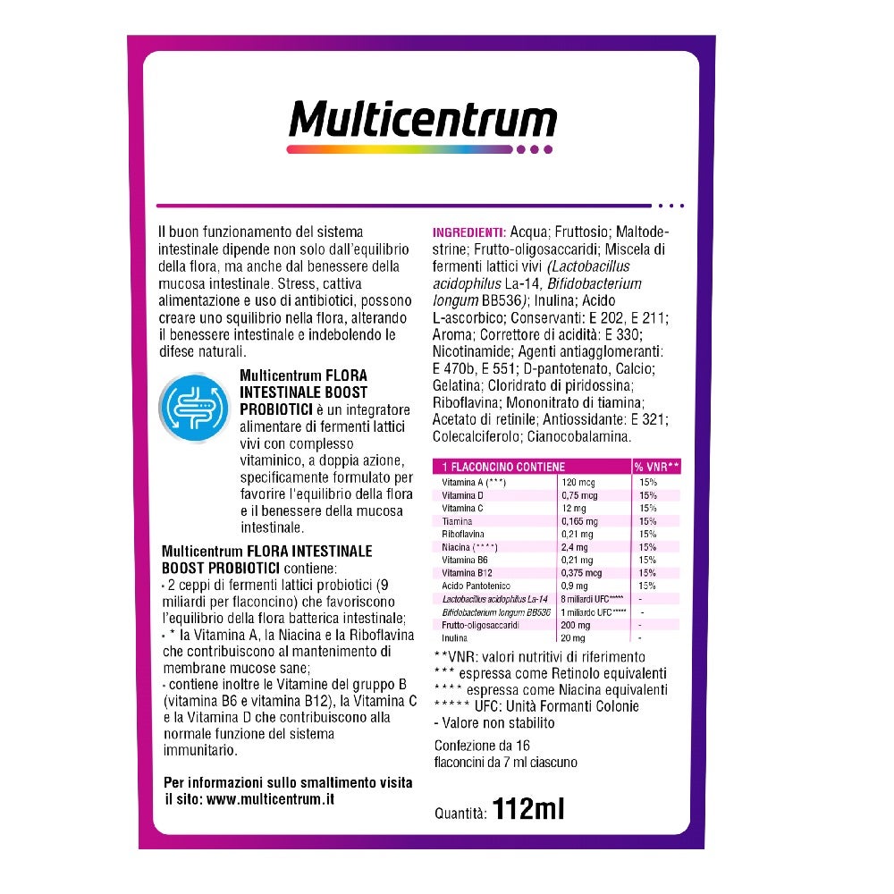 Multicentrum Duobiotico 16 Ampollas-16