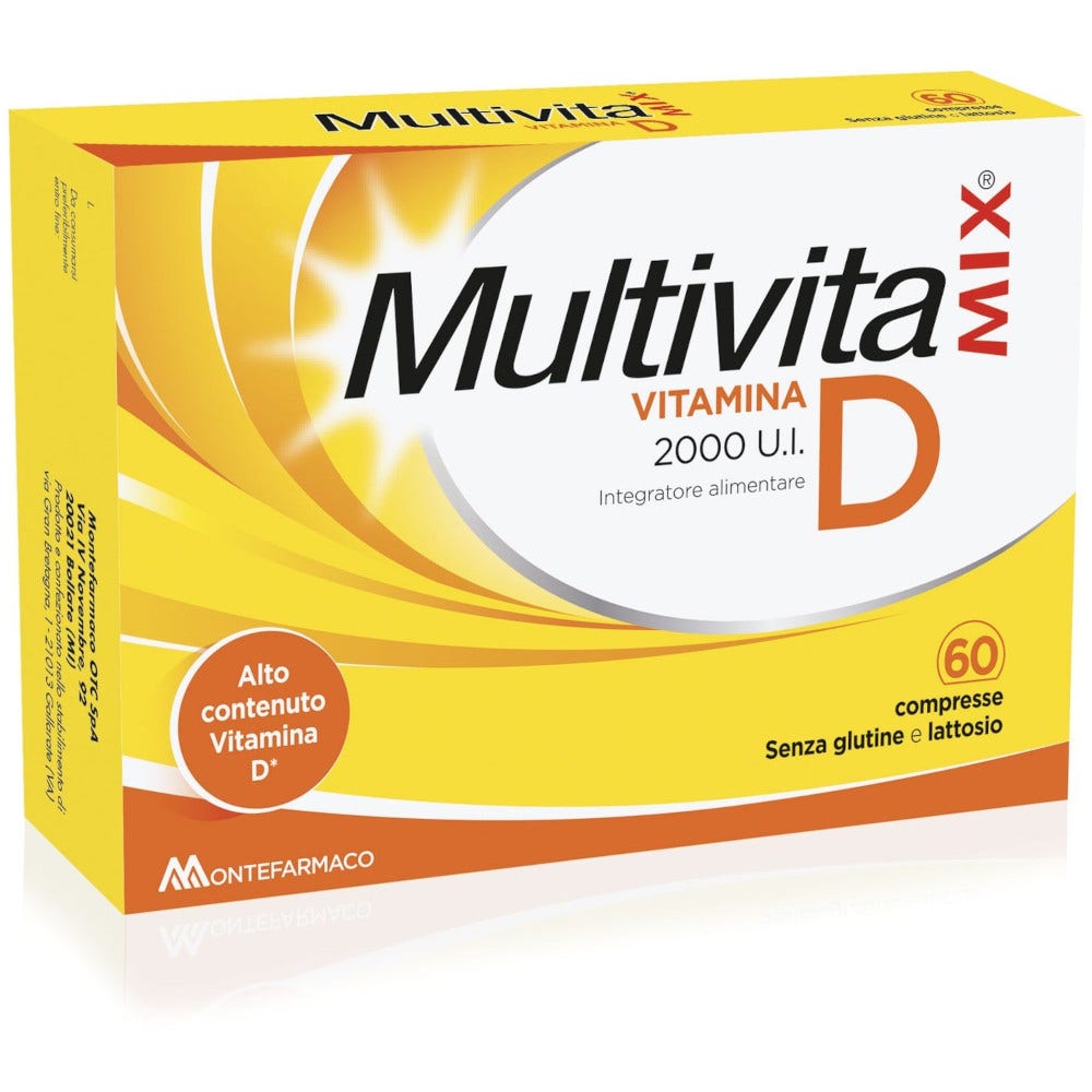 Multivitamix Vitamina D 2000 UI 60 Comprimidos-1