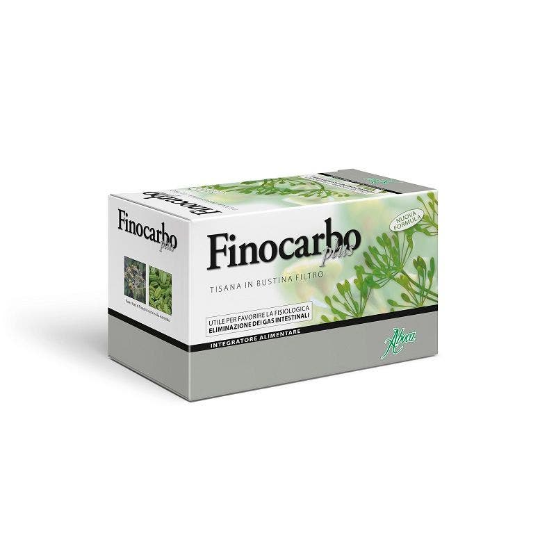 Aboca Finocarbo Plus Té De Hierbas 20 Sobres 2g-3