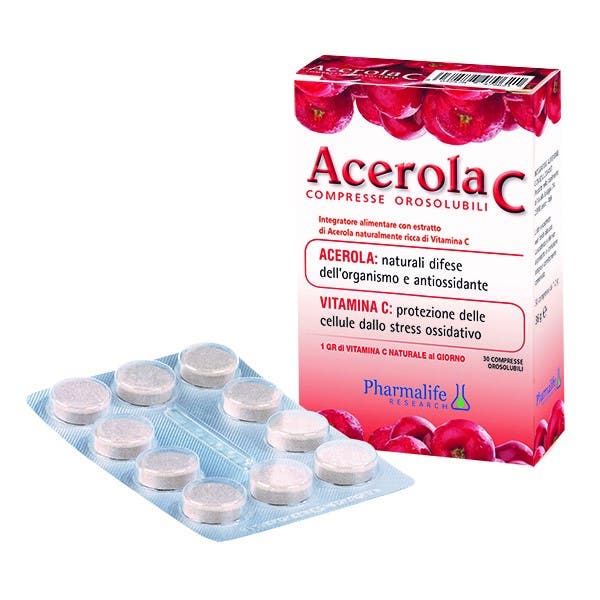 Acerola C 30 Comprimidos Bucales-1