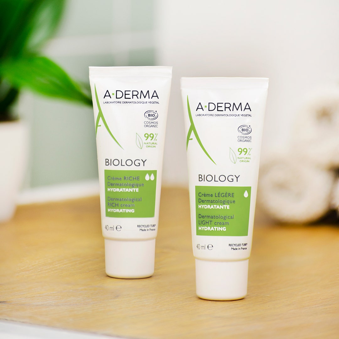A-Derma Biology Crema Leggera Dermatologica Idratante 40ml