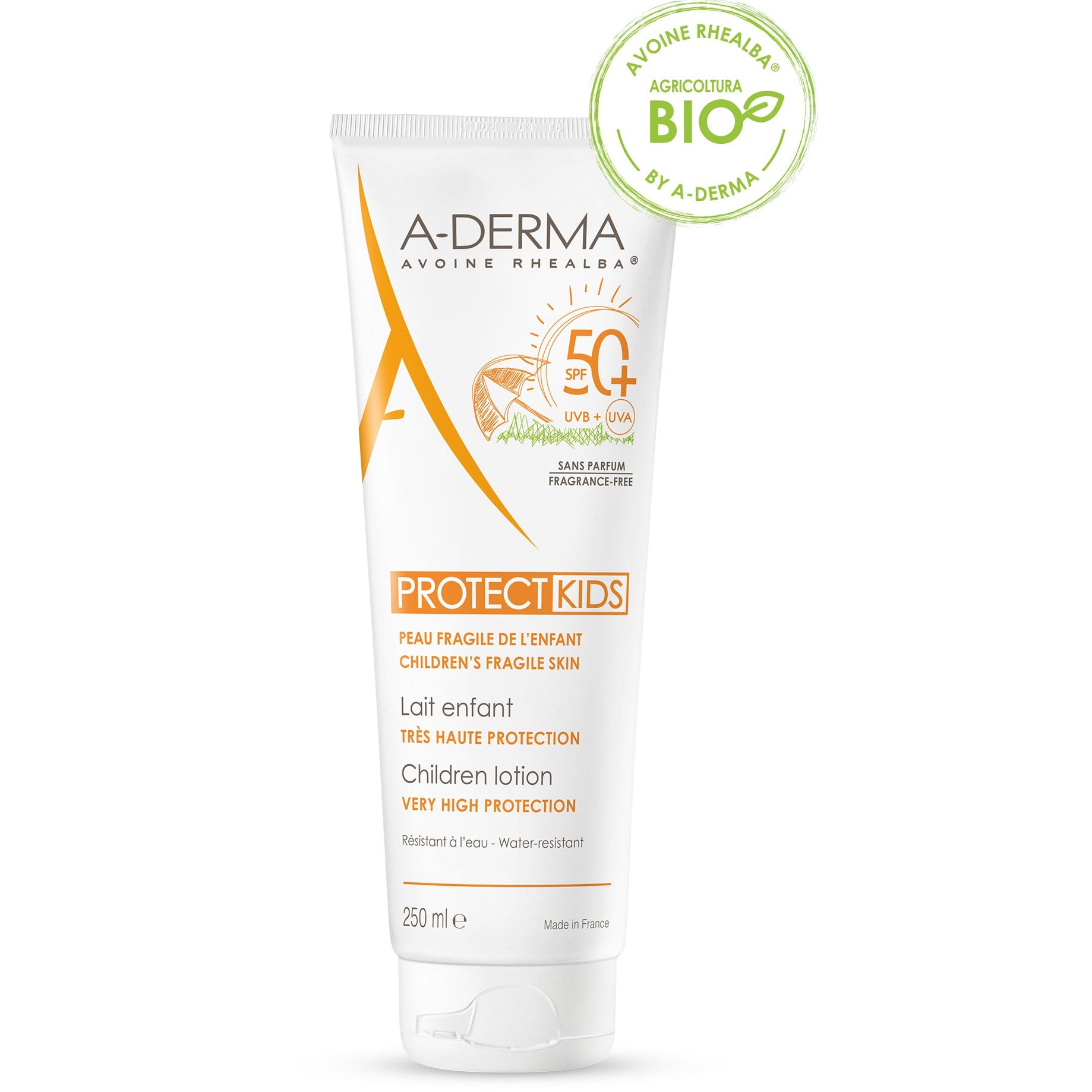 A-Derma Protect Latte Niños Niño SPF50+ 250ml-3