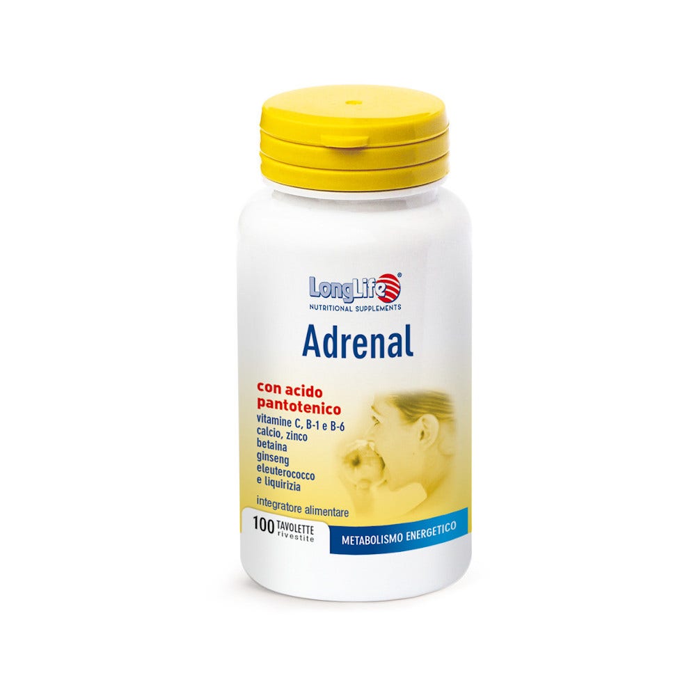 Longlife Suprarrenal 100 Comprimidos-3