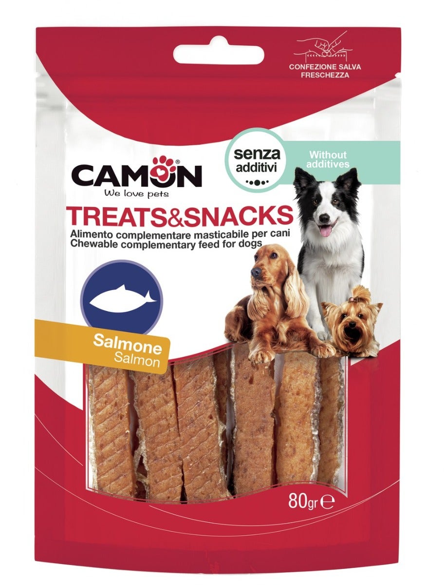 Camon Barritas de Salmón para Perros 80g-4