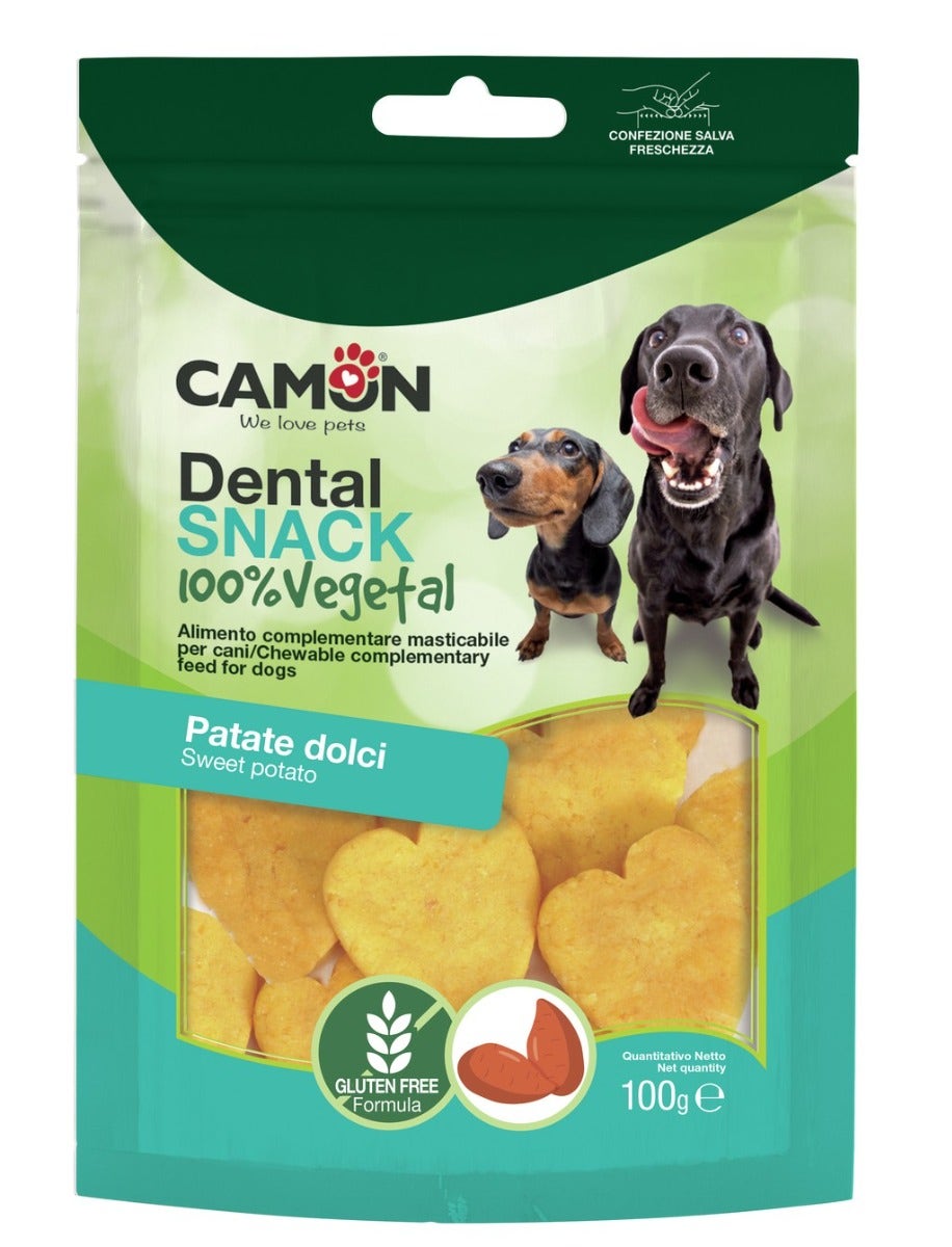 Cemon Bauveg Snack Corazones con Boniato para Perros 100g 4,5cm-2