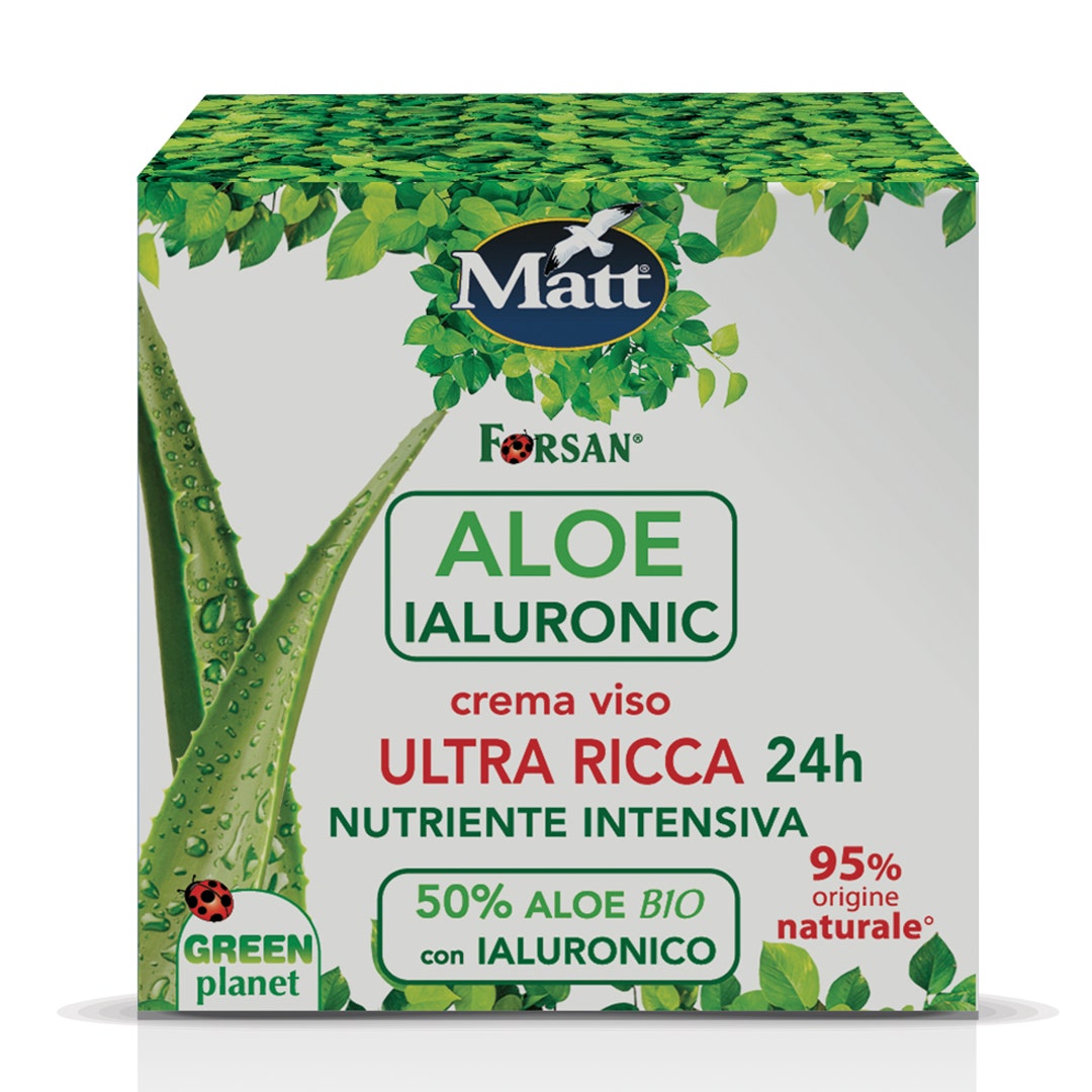 Forsan Aloe Ialuronic Crema Viso Ultra Ricca 50ml