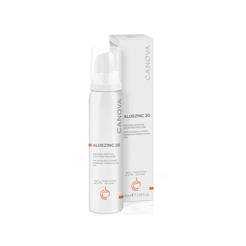 Canova Aloe Zinc 20 Mousse 100ml-2
