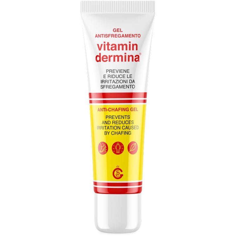 Vitamindermina Gel antirozaduras para pieles delicadas del cuerpo, 30 ml