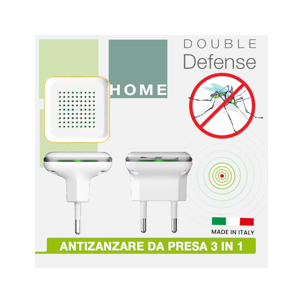 Colpharma Double Defense Home Antizanzare Elettrico Da Presa
