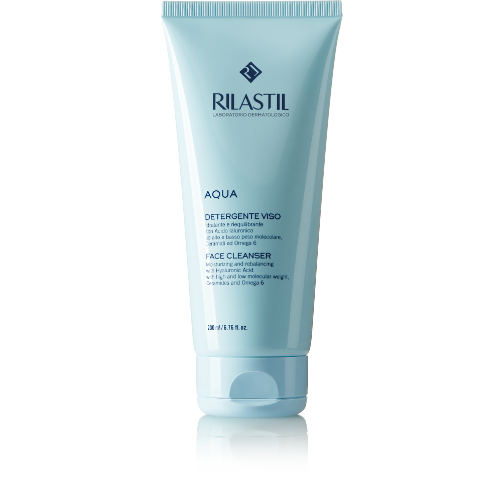 Rilastil Aqua Detergente Viso Idratante 200ml-3