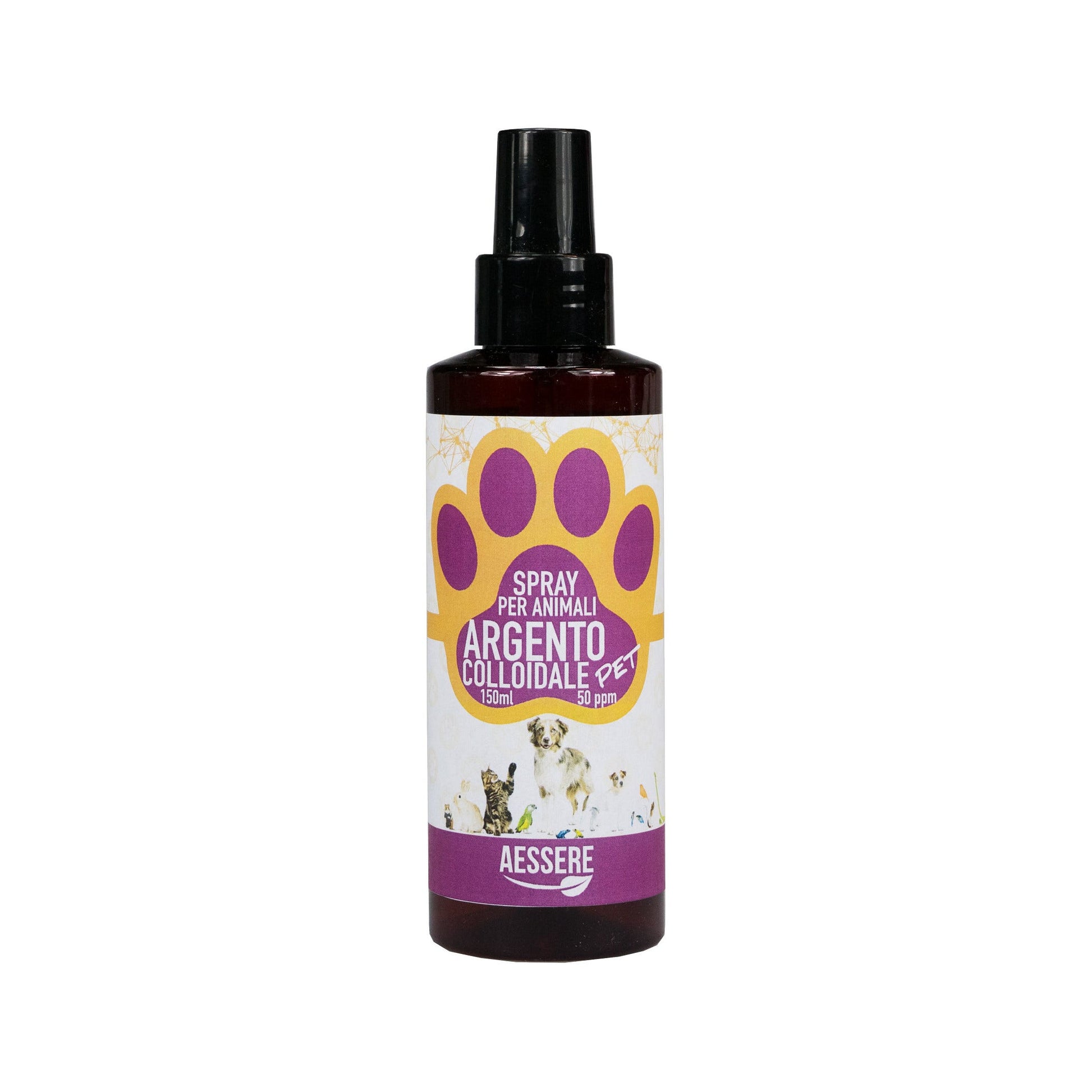 Plata Coloidal Pet 50 PPM Spray 150ml-1