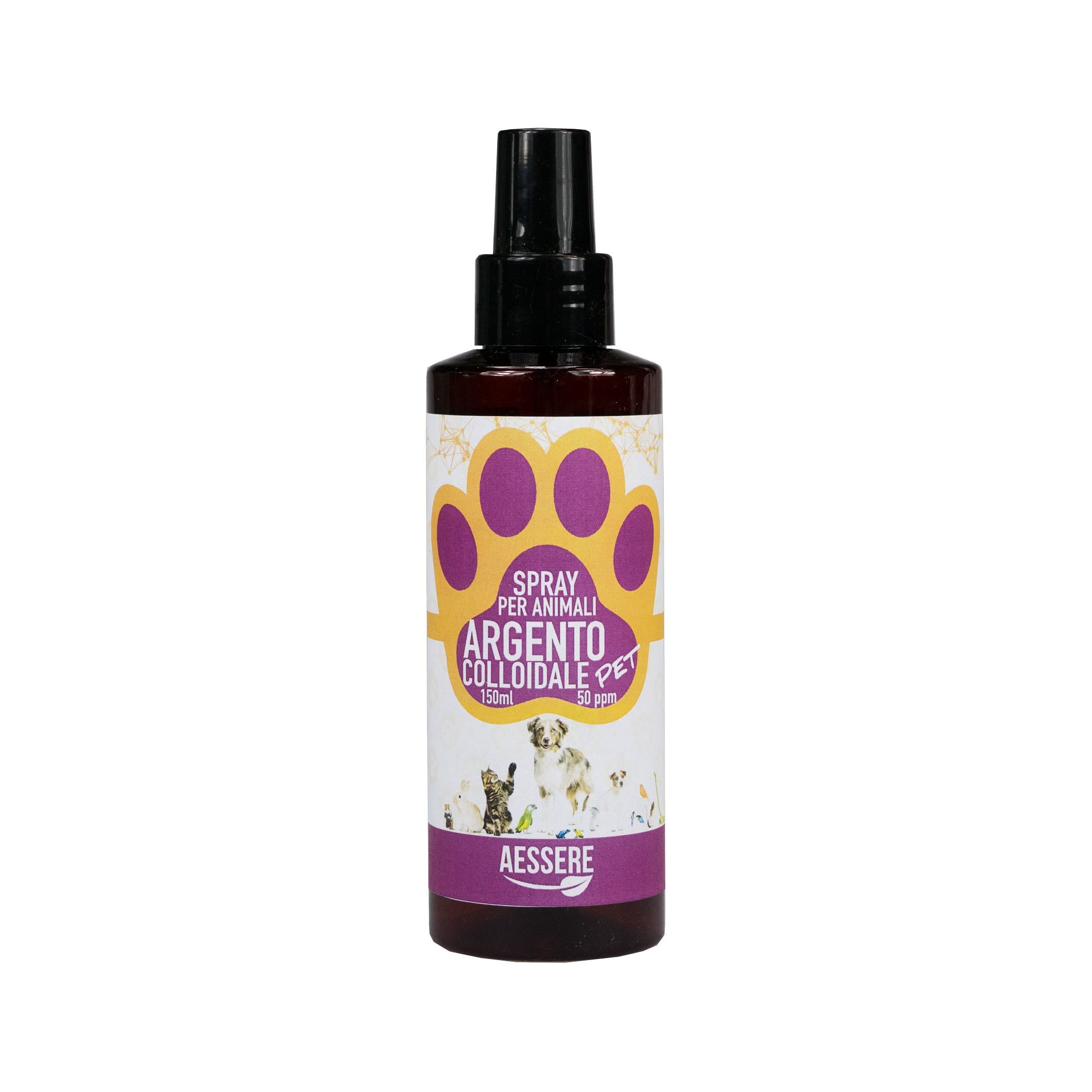 Plata Coloidal Pet 50 PPM Spray 150ml-1