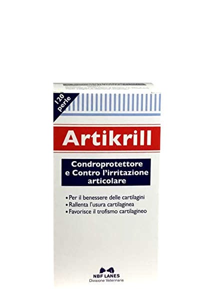 Artikrill Alimento Complementario Perros 120 Perlas-2