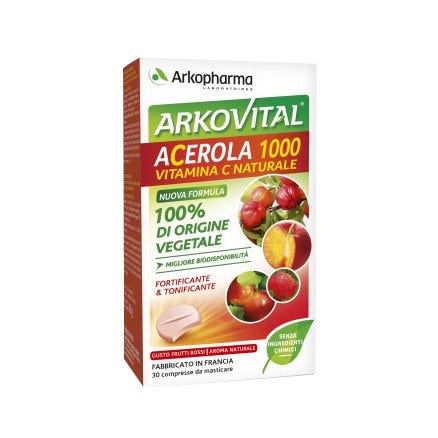 Arkopharma Acerola 30 Comprimidos Masticables - Vitamina C-2
