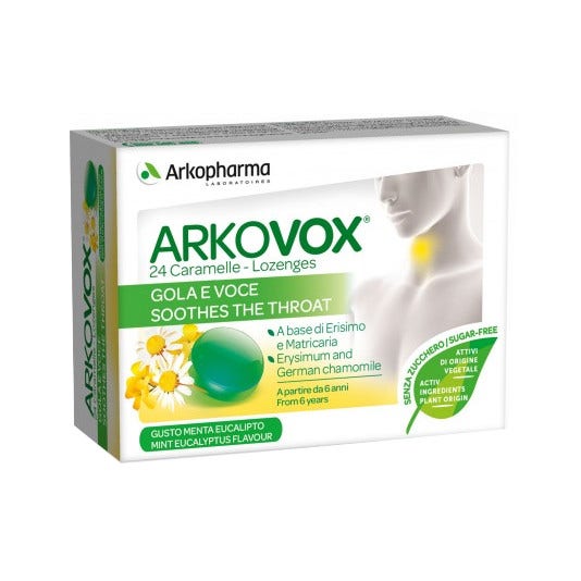 Arkovox Menta Eucalipto 24 Comprimidos-2