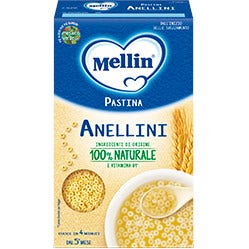 Mellin Pasta Anellini 500g 5Mesi+-1