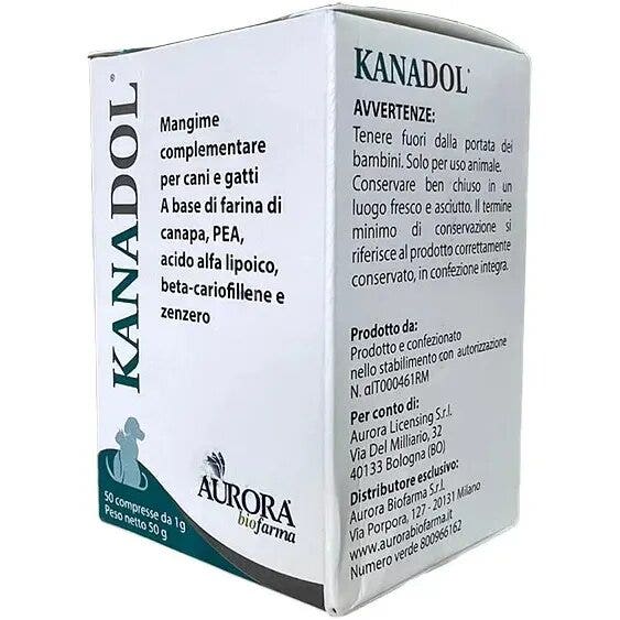 Kanadol Alimento Complementario para Perros y Gatos 50 Comprimidos