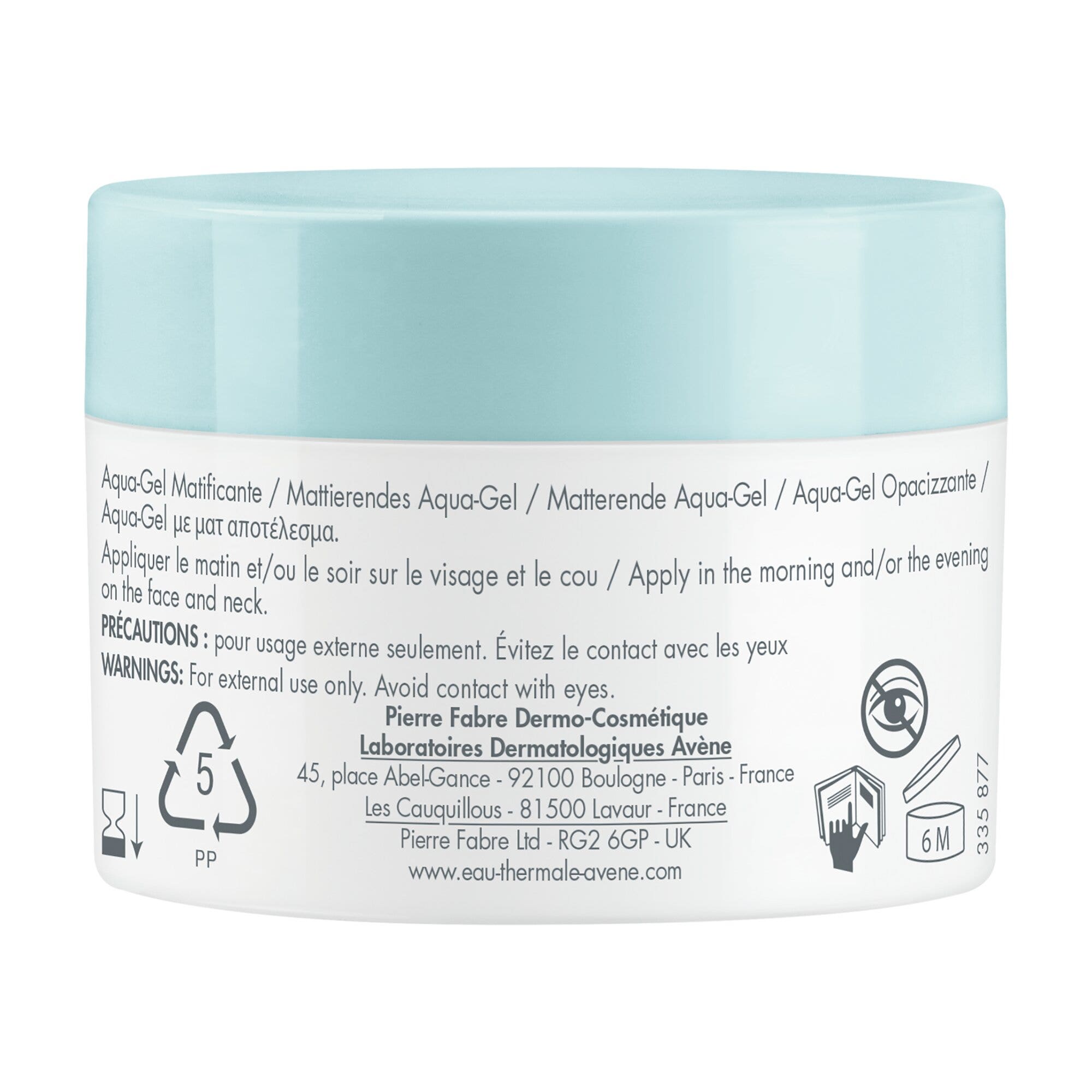 Eau Thermale Avène Cleanance Aqua Gel Matificante 50 ml