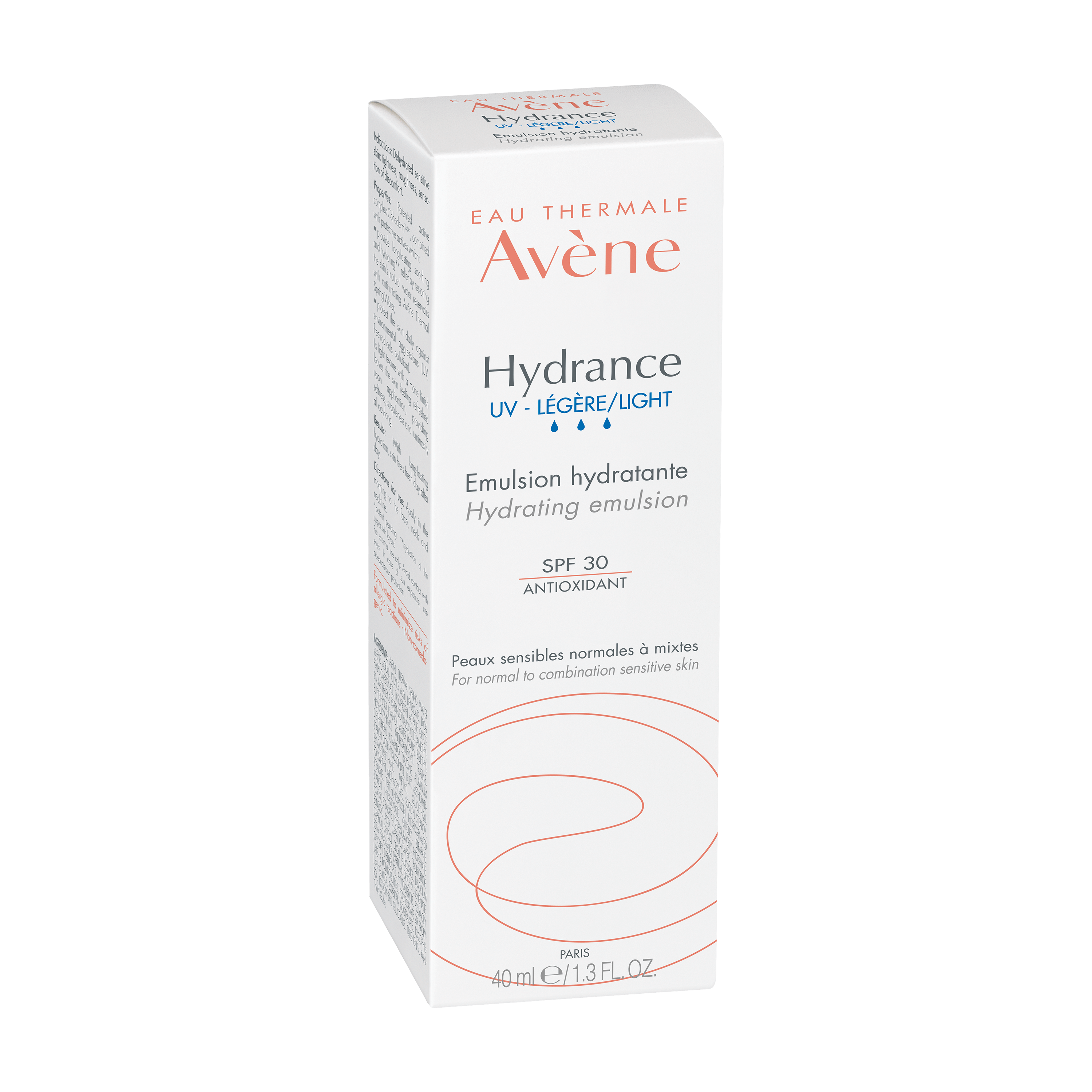 Eau Thermale Avene Hydrance Emulsión Hidratante Ligera UV SPF30 40ml-3