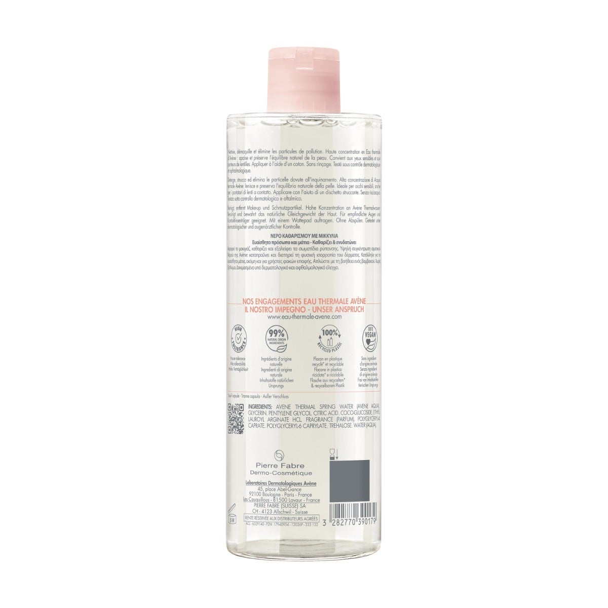 Eau Thermale Avène Les Essentiels Agua Micelar Limpiadora Desmaquillante 400ml-1