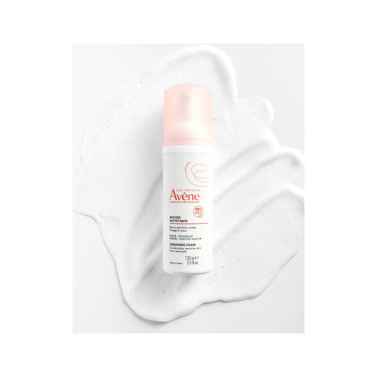 Eau Thermale Avène Les Essentiels Mousse Limpiador Matificante 150ml-4