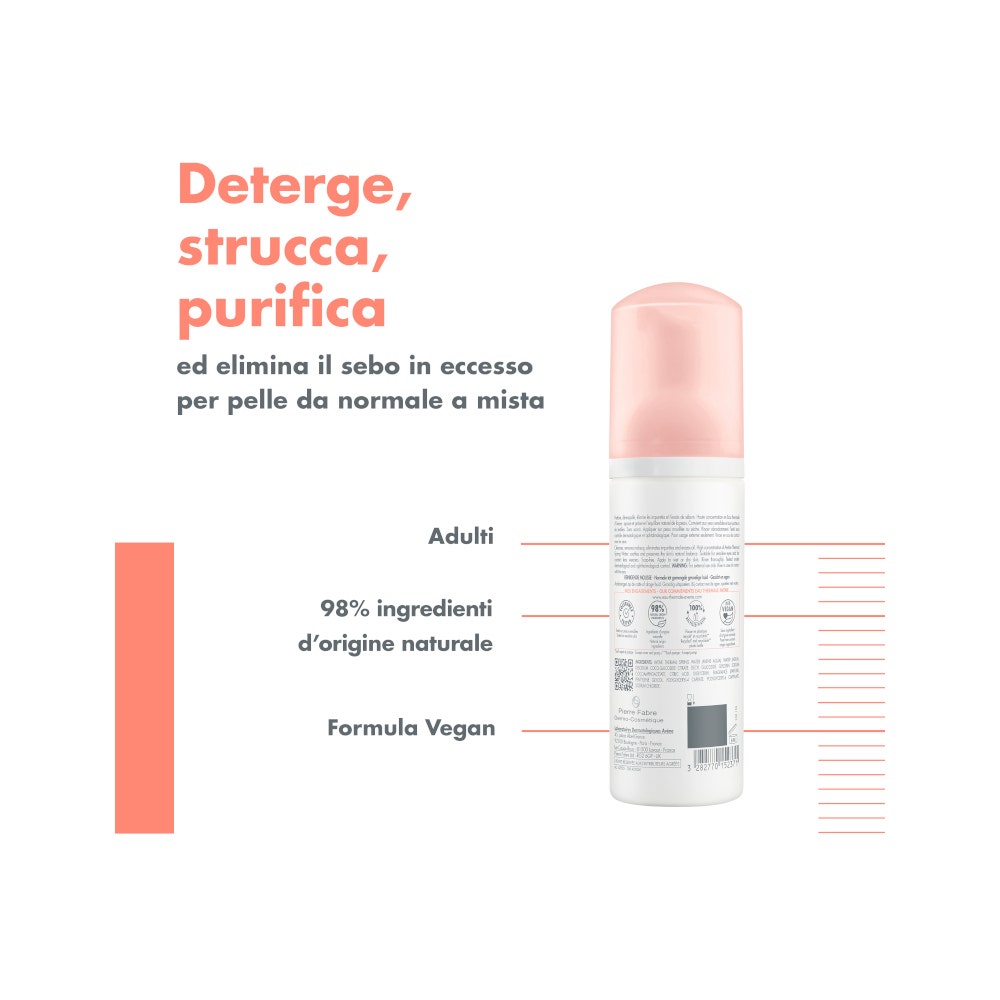 Eau Thermale Avène Les Essentiels Mousse Limpiador Matificante 150ml-1