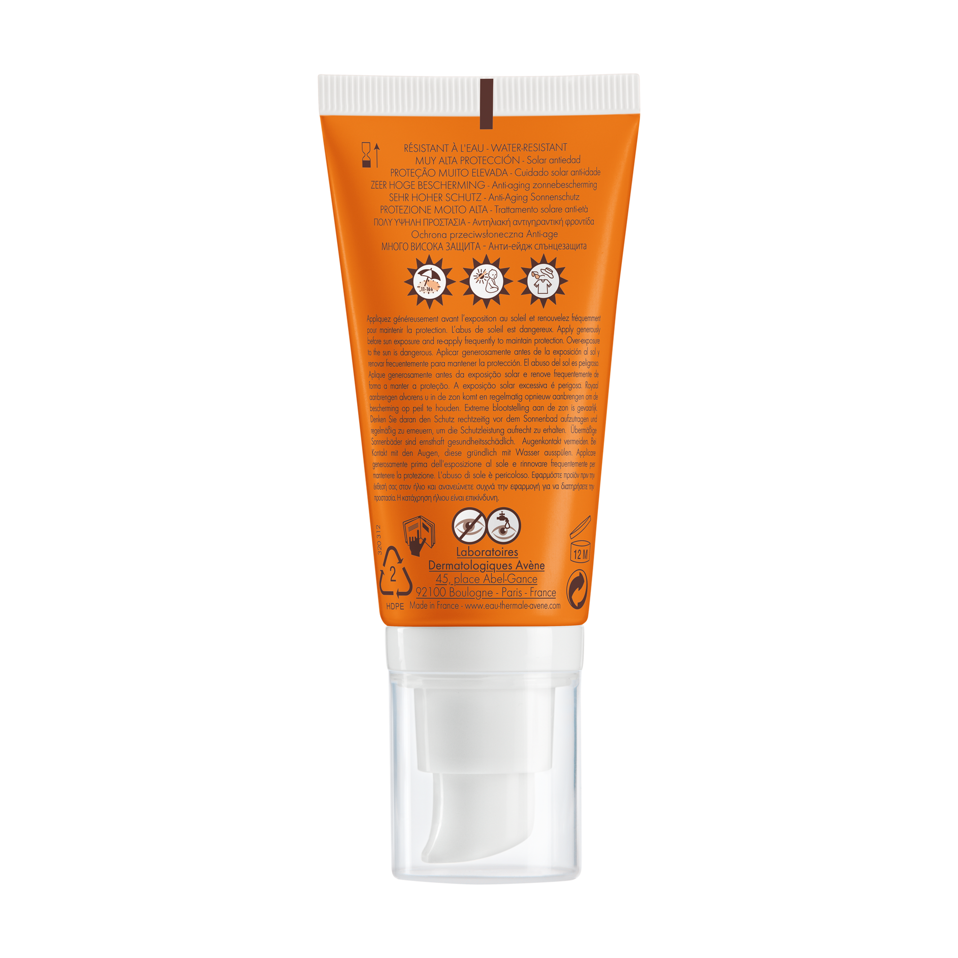 Eau Thermale Avene Crema Antiedad Protección Solar 50+ SPF 50ml-5