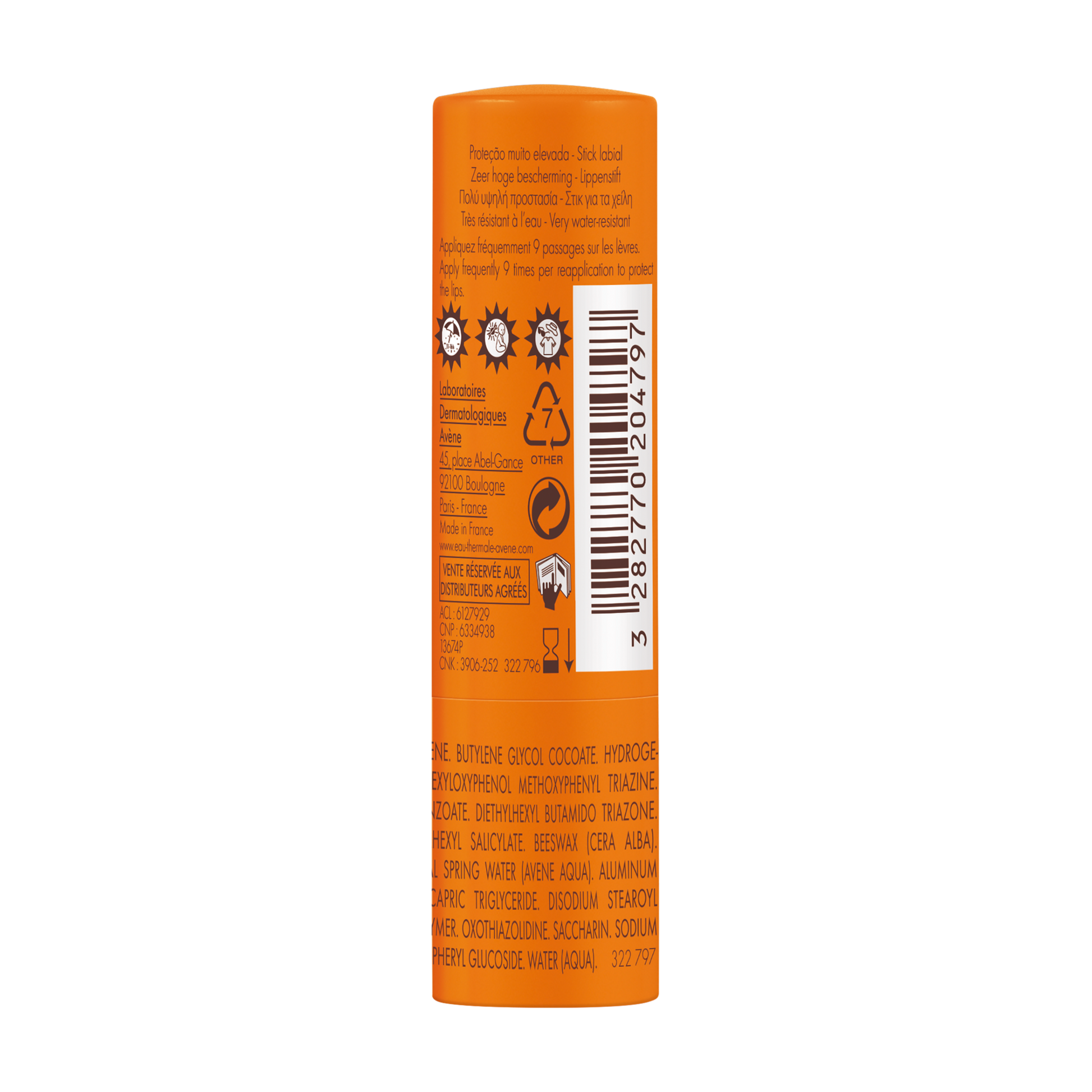 Eau Thermale Avene Stick Labios SPF50 + 3g-2