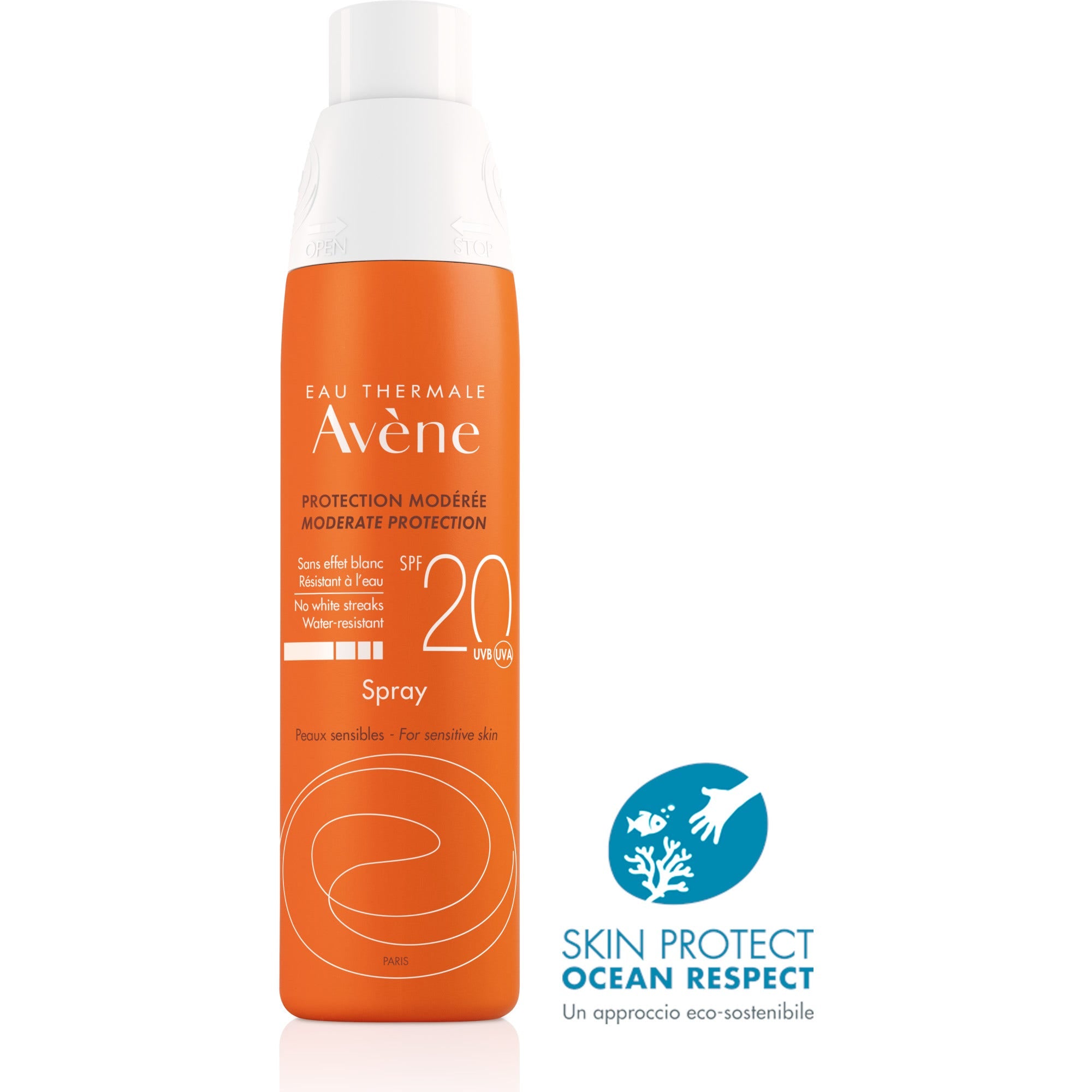 Eau Thermale Avene Spray Protección Solar SPF20 200ml-4