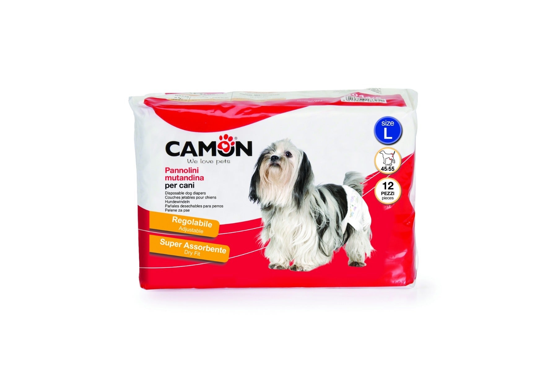 Panty Camon Pañales Perros Talla L-2