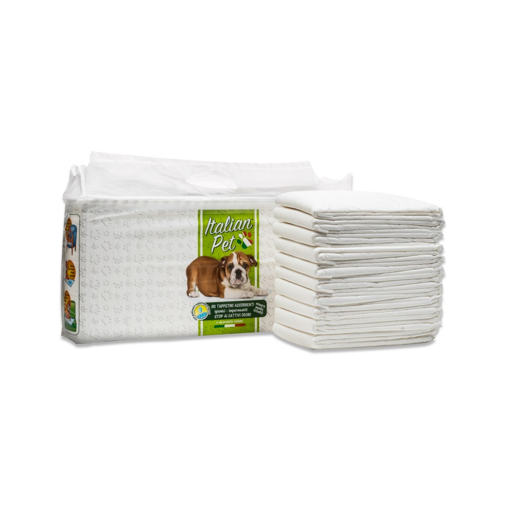 Italian Pet Tappetini Assorbenti Per Animali Domestici 60x60cm 30 Pezzi