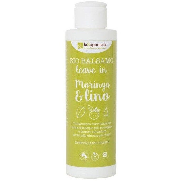 La Saponaria Acondicionador Leave In Moringa/Lino Anticrespo 150ml-1