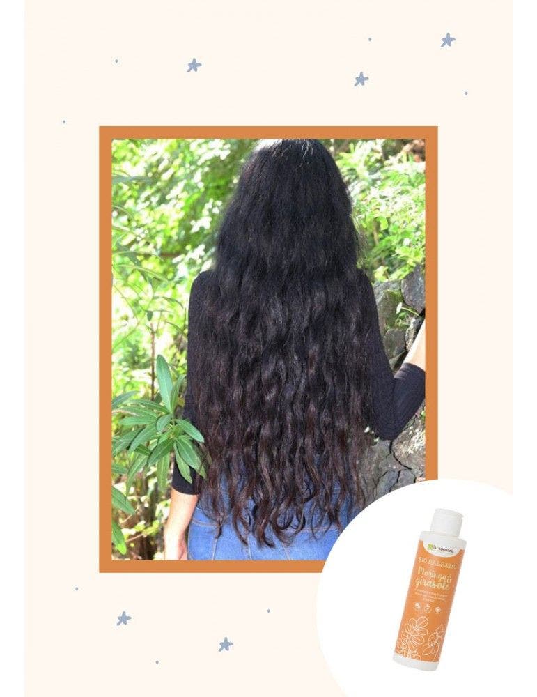 La Saponaria Acondicionador Moringa Girasol Cabello Seco 150ml-2