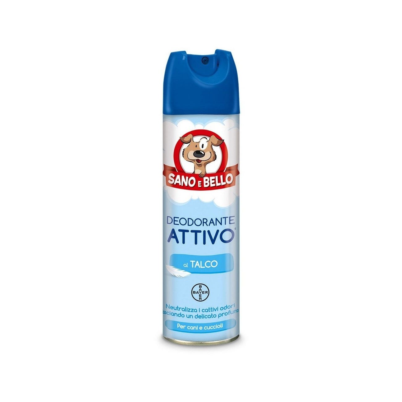 Healthy and Beautiful Desodorante Activo Talco para Perros 250ml-1