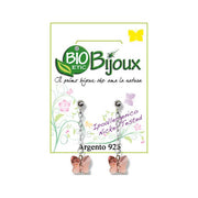 Pendientes Colgante Mariposa Plata Bioetic Bijoux-1
